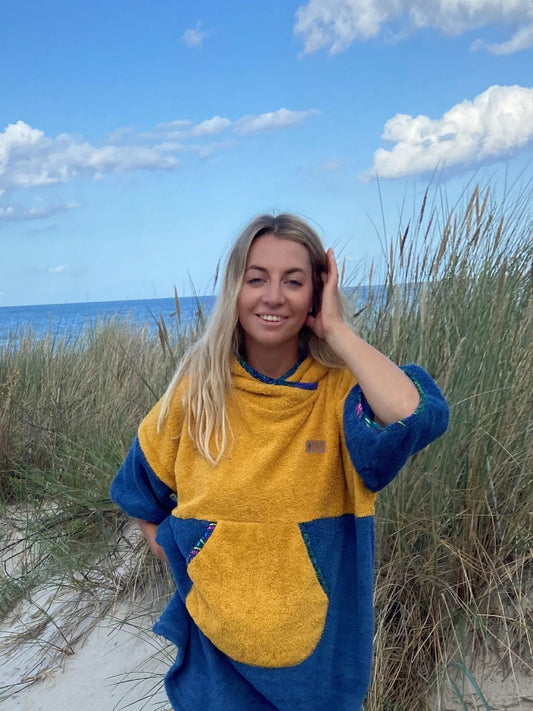 Surf Ponczo Sun and Sea - bawełna frotte