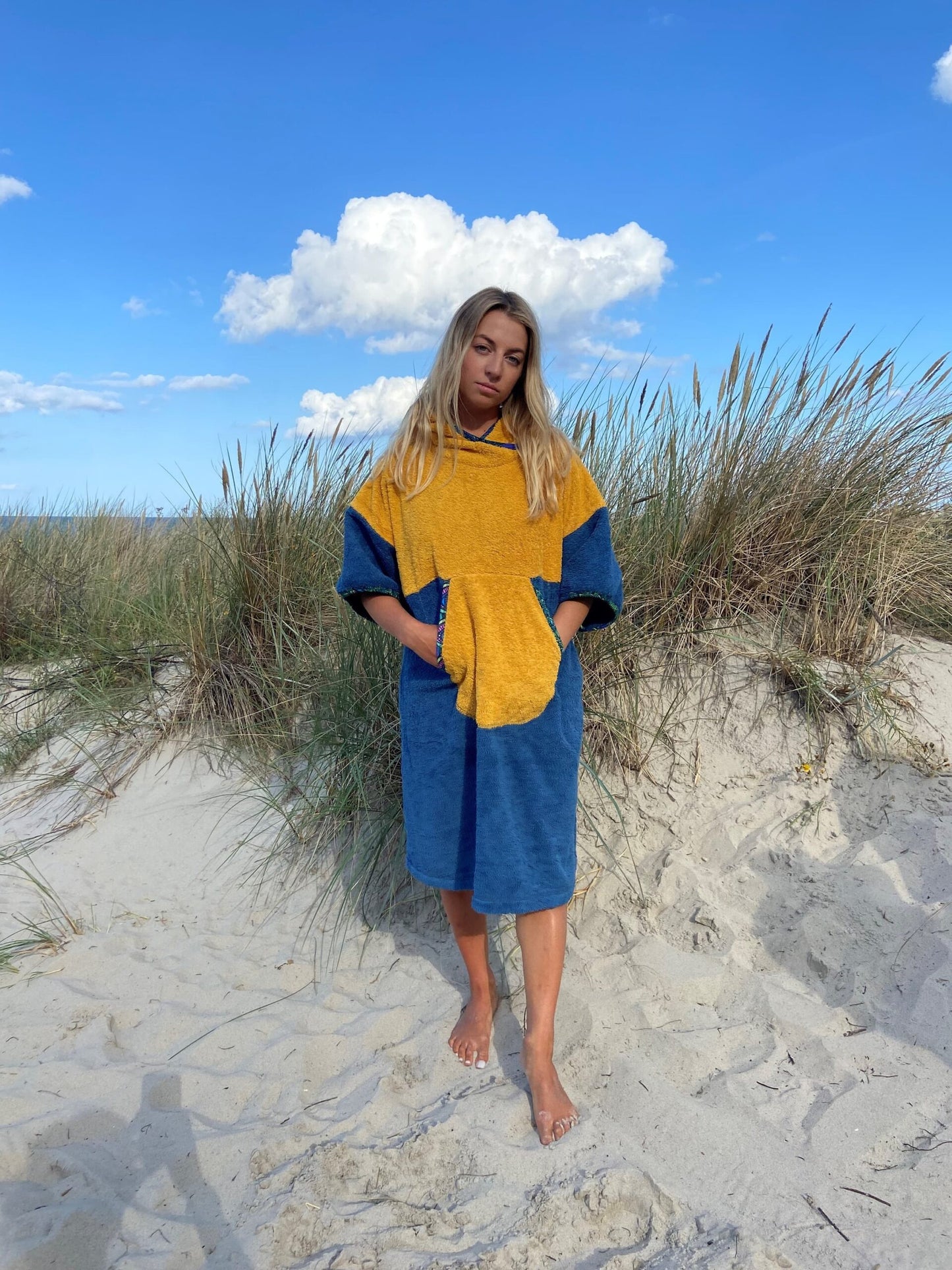 Surf Ponczo Sun and Sea - bawełna frotte