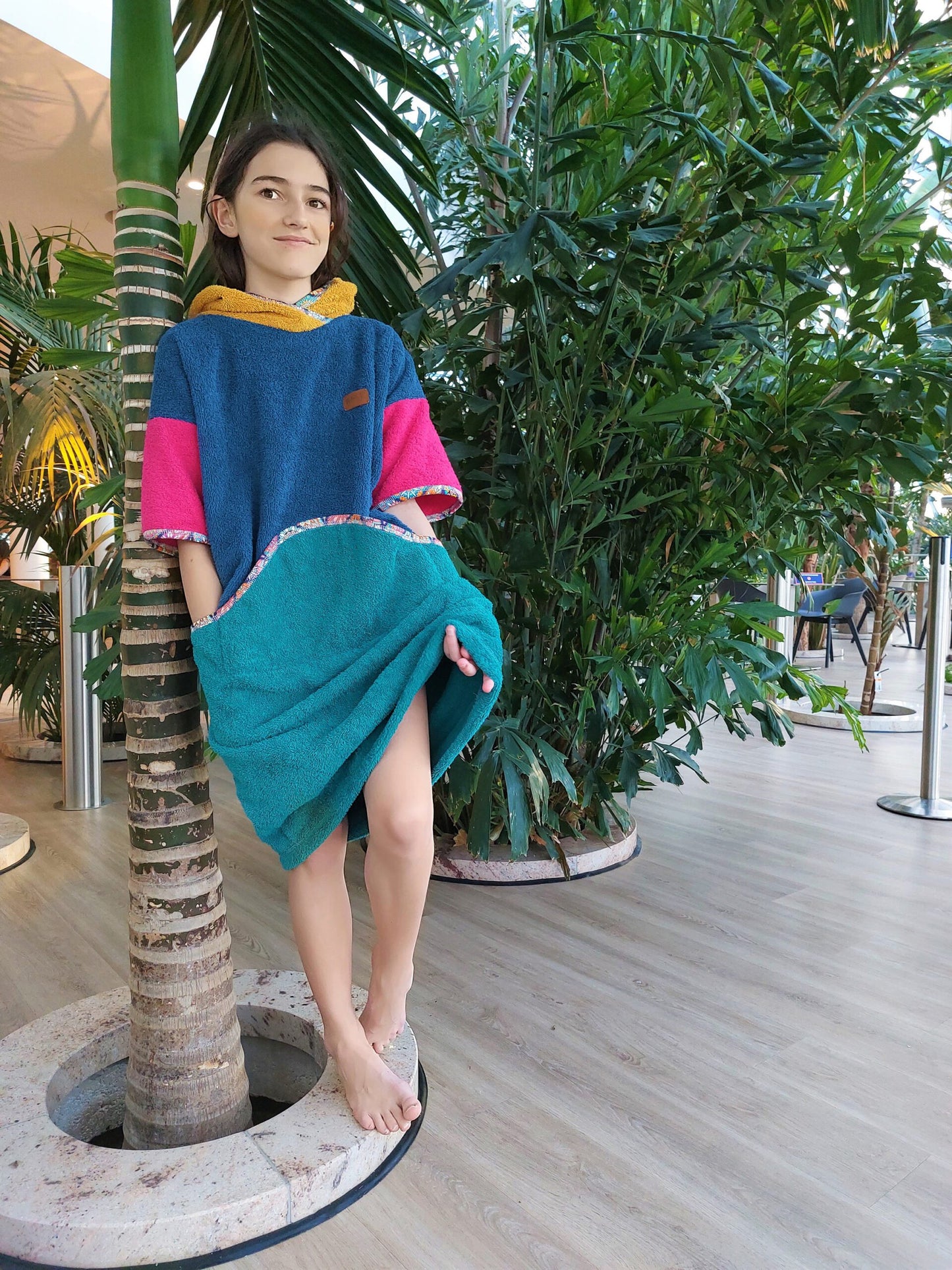 Surf Ponczo Morocco - bawełna frotte