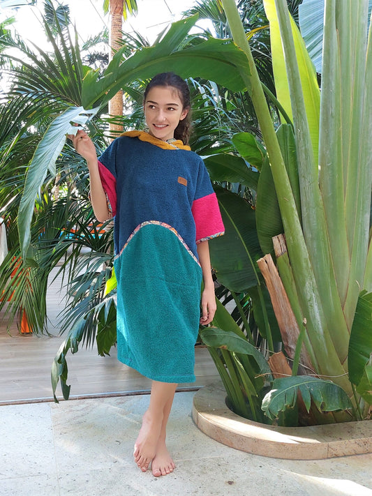 Surf Ponczo Morocco - bawełna frotte