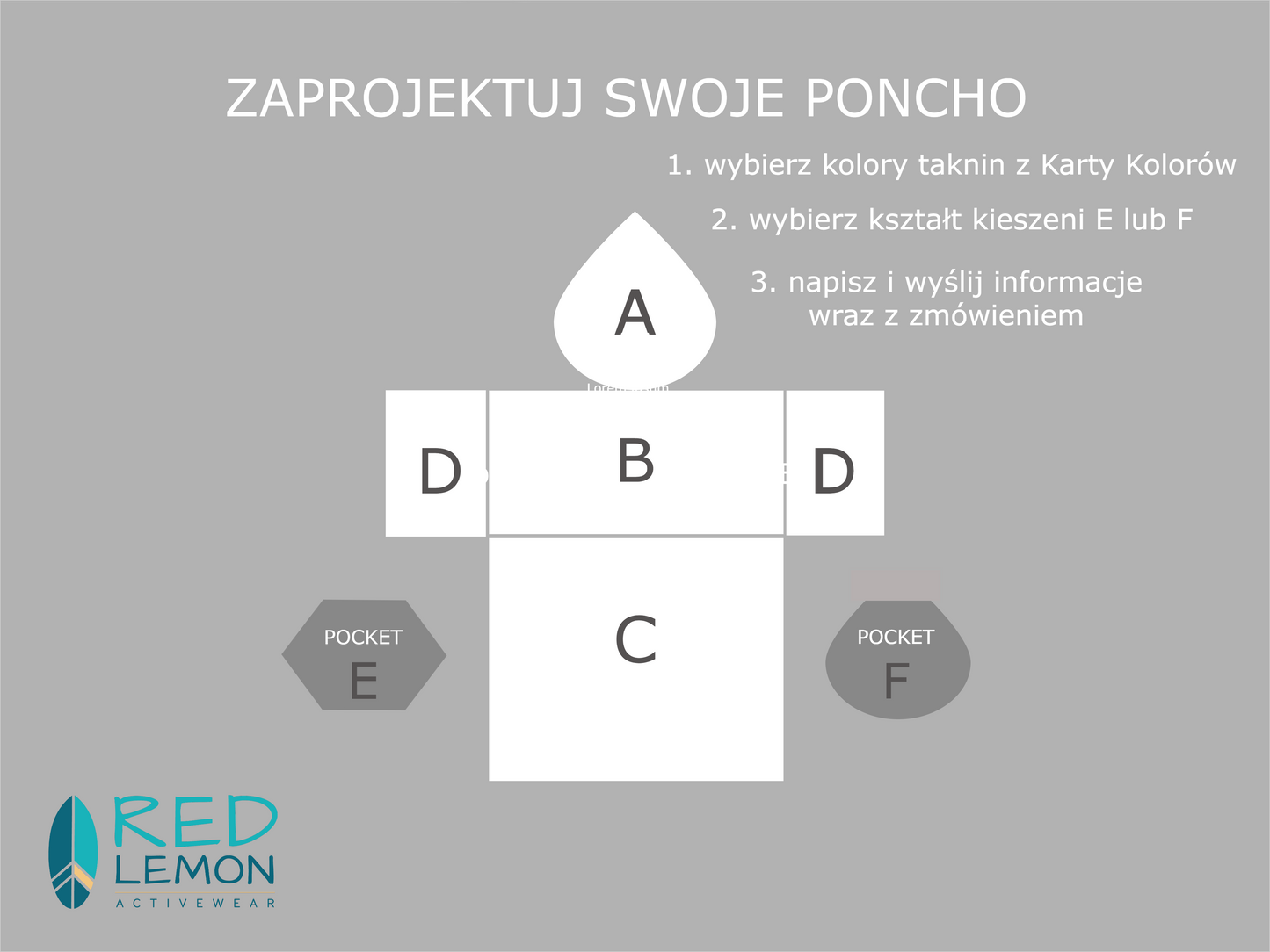 Zaprojektuj swoje ponczo z bawełny frotte