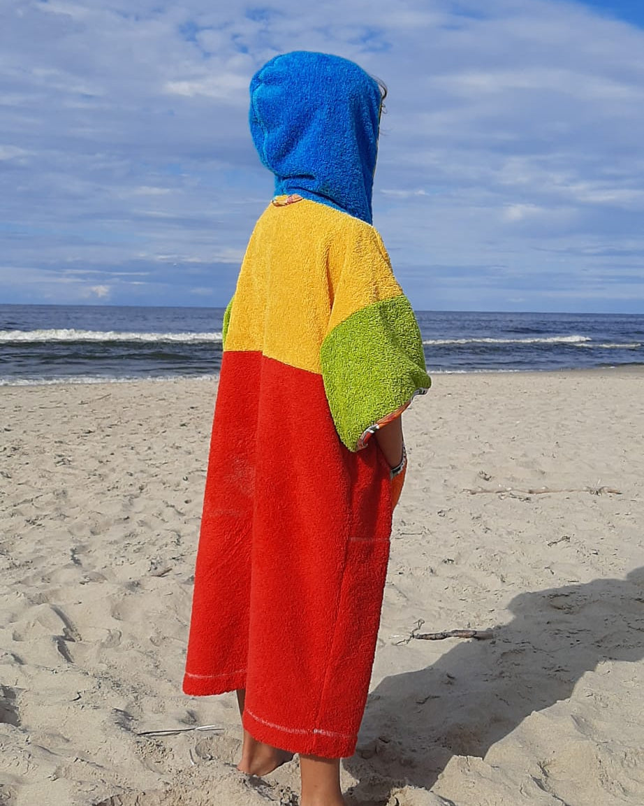 Ponczo plażowe - Rainbow