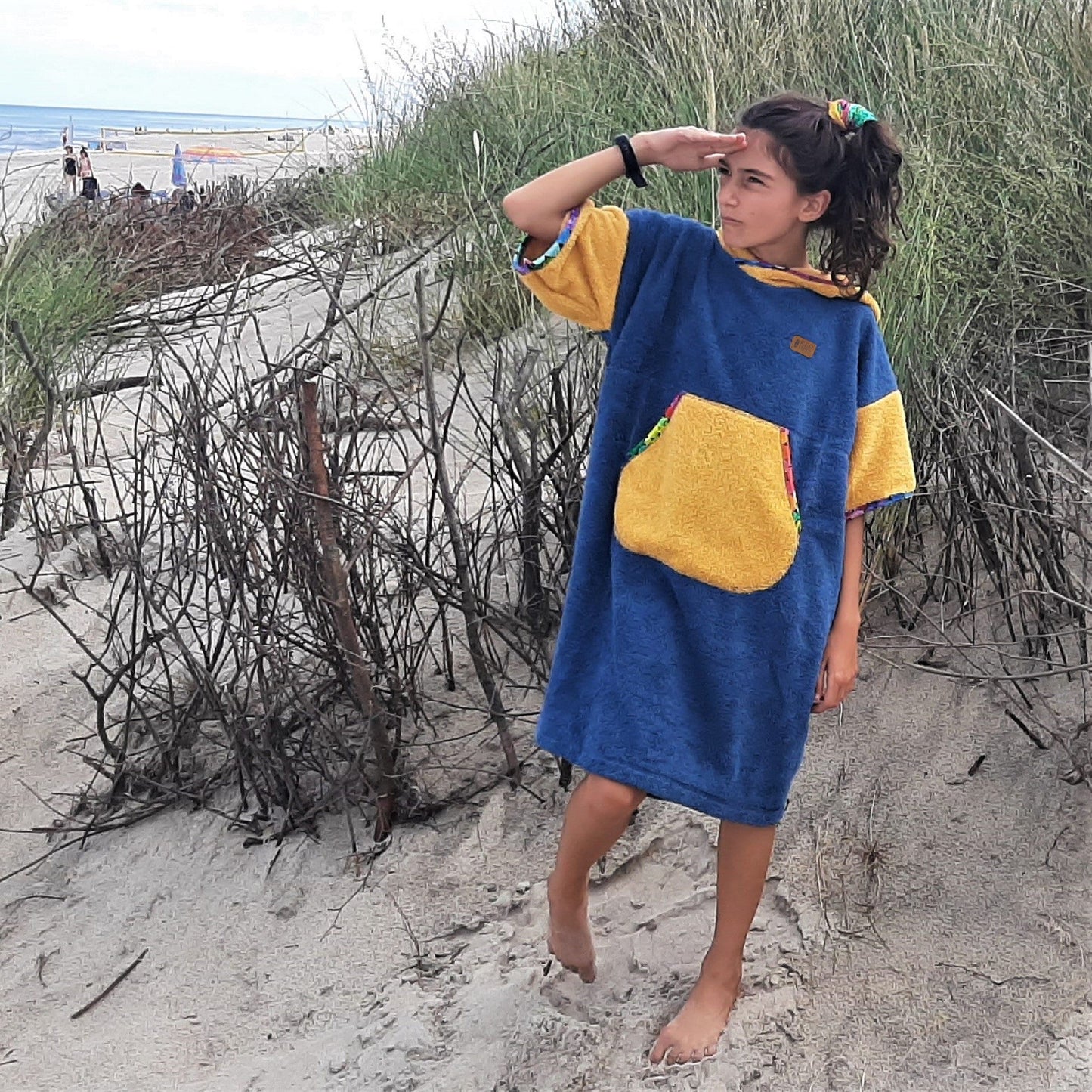 Surf Ponczo Bubble Beach - bawełna frotte