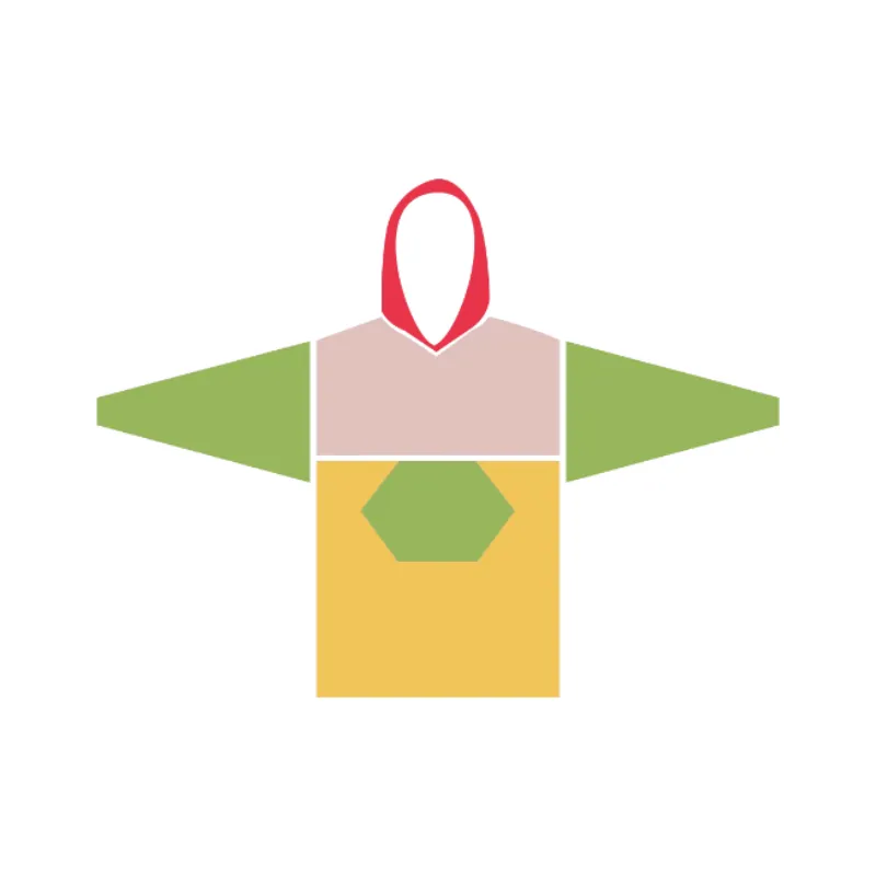 Zaprojektuj swoje ponczo z bawełny frotte