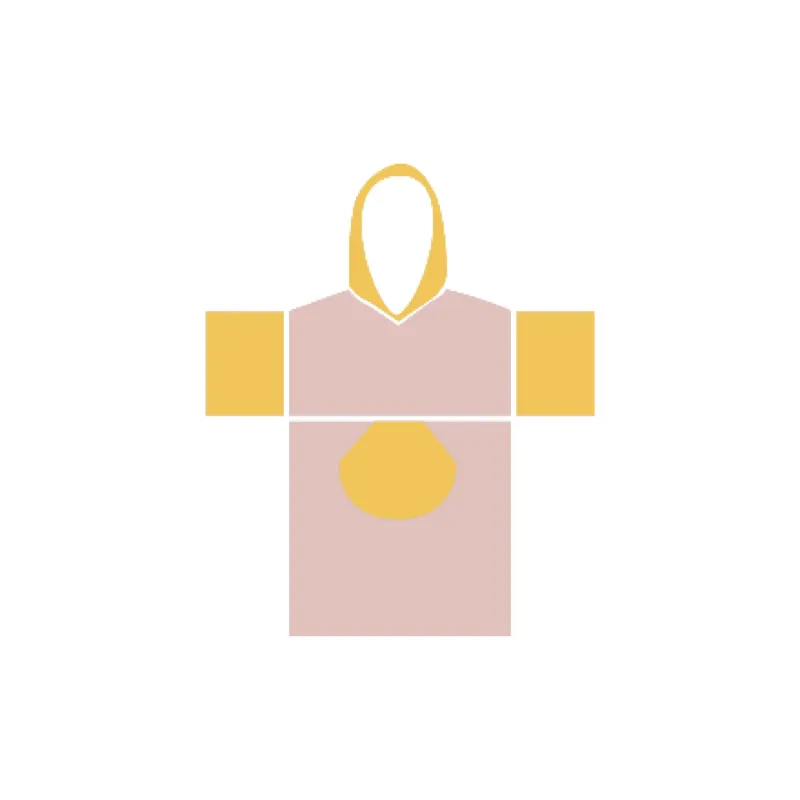 Zaprojektuj swoje ponczo z bawełny frotte