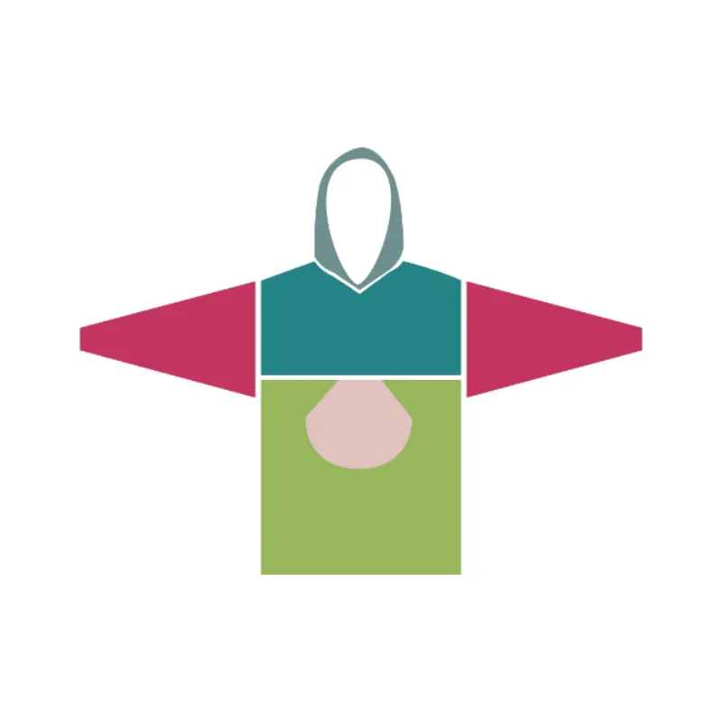 Zaprojektuj swoje ponczo z bawełny frotte