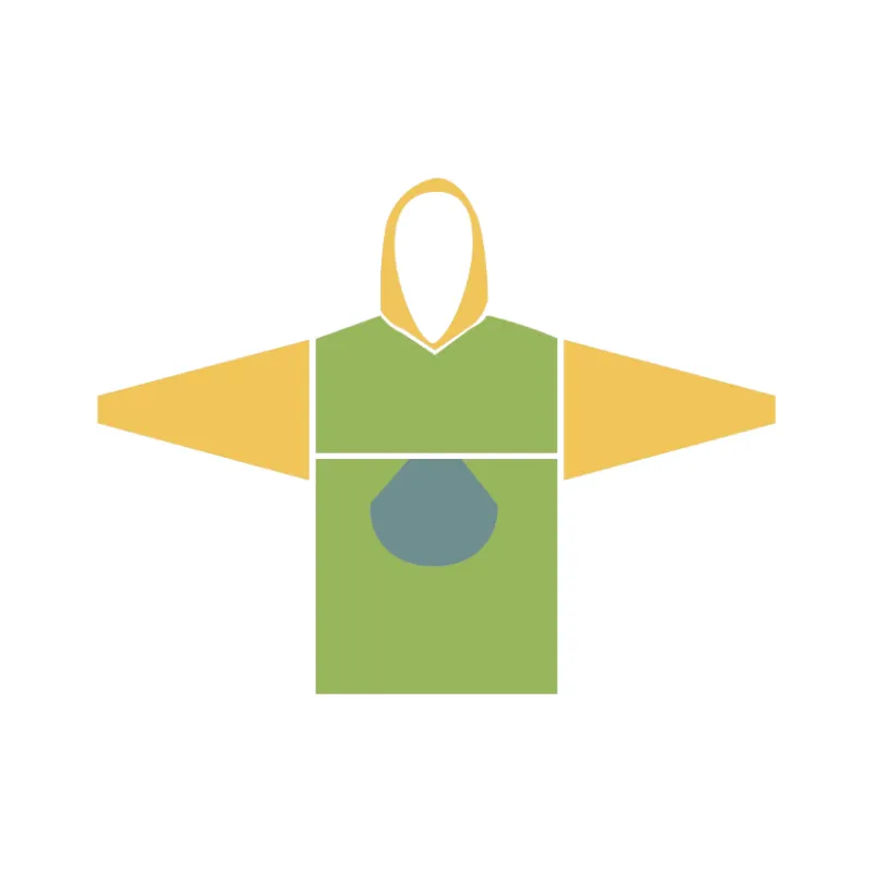 Zaprojektuj swoje ponczo z bawełny frotte