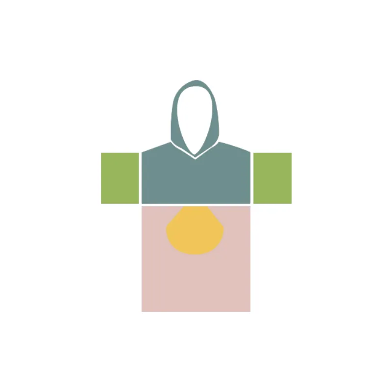 Zaprojektuj swoje ponczo z bawełny frotte