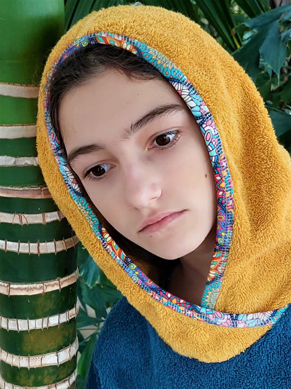 Surf Ponczo Morocco - bawełna frotte