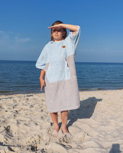 Ponczo Plażowe Coolcatione - bawełna frotte