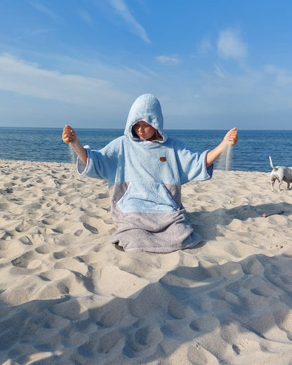 Ponczo Plażowe Coolcatione - bawełna frotte