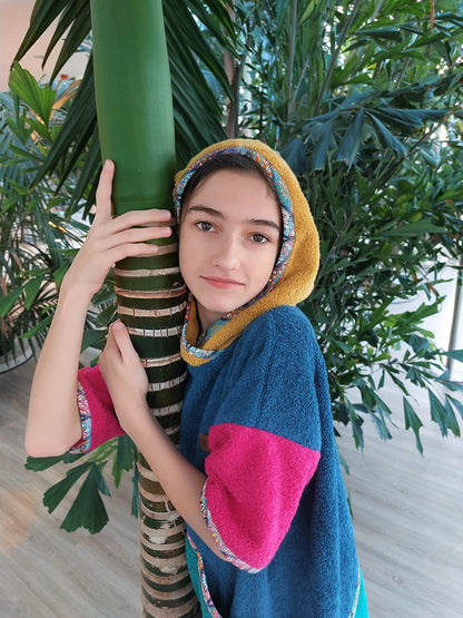 Surf Ponczo Morocco - bawełna frotte