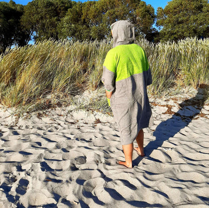 Surf Ponczo Green Mexico - bawełna frotte