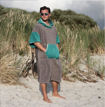 Bawełniane Surf Ponczo - James Green