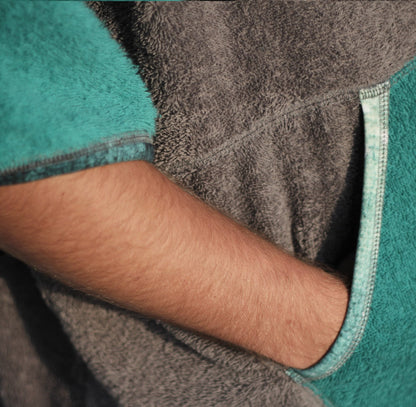 Bawełniane Surf Ponczo - James Green