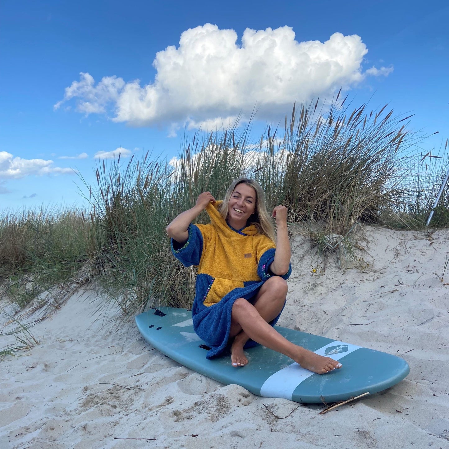 Surf Ponczo Sun and Sea - bawełna frotte