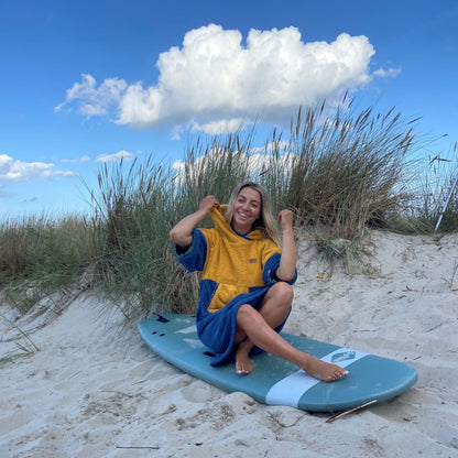 Surf Ponczo Sun and Sea - bawełna frotte