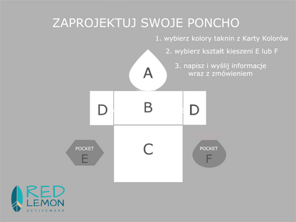 Zaprojektuj swoje ponczo z bawełny frotte