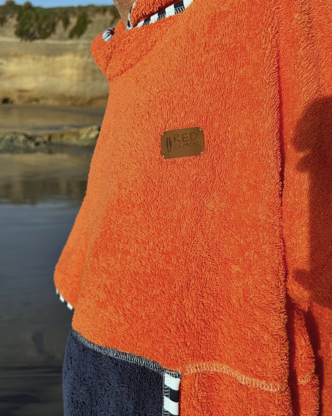 Ponczo Plażowe Balear - bawełna frotte