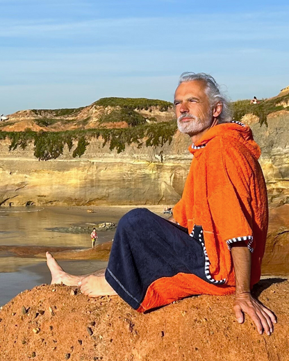 Ponczo Plażowe Balear - bawełna frotte