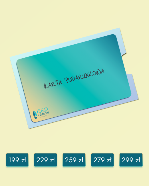 Prezent - karta podarunkowa na ponczo