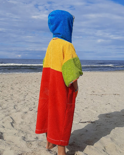 Ponczo plażowe - Rainbow