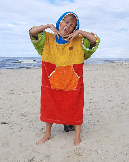 Ponczo plażowe - Rainbow
