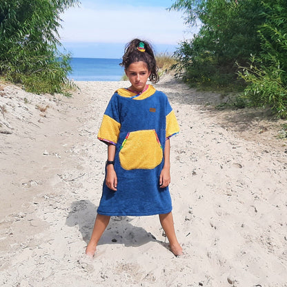 Surf Ponczo Bubble Beach - bawełna frotte