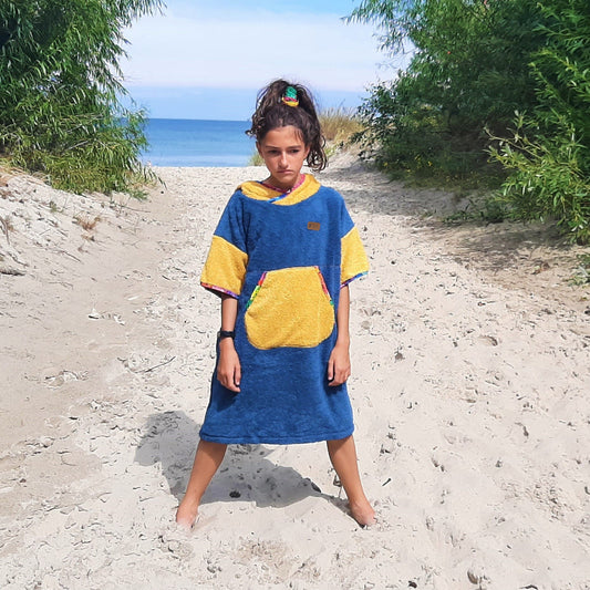 Surf Ponczo Bubble Beach - bawełna frotte