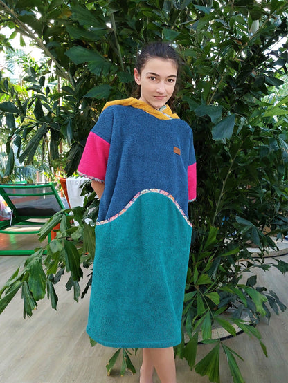 Surf Ponczo Morocco - bawełna frotte