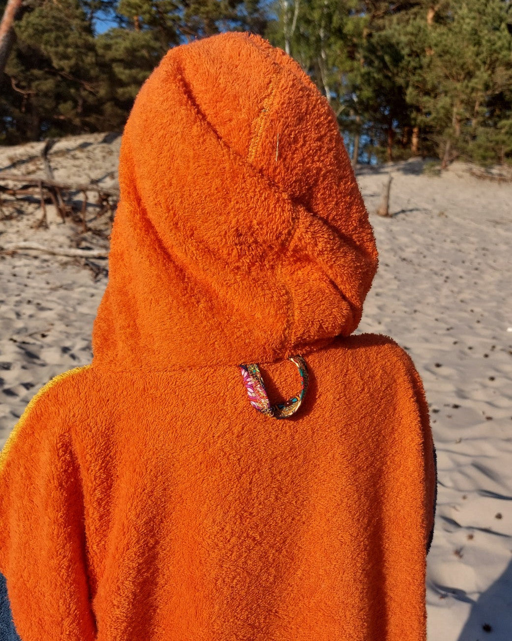 Ponczo kąpielowe Lollypop - bawełna frotte