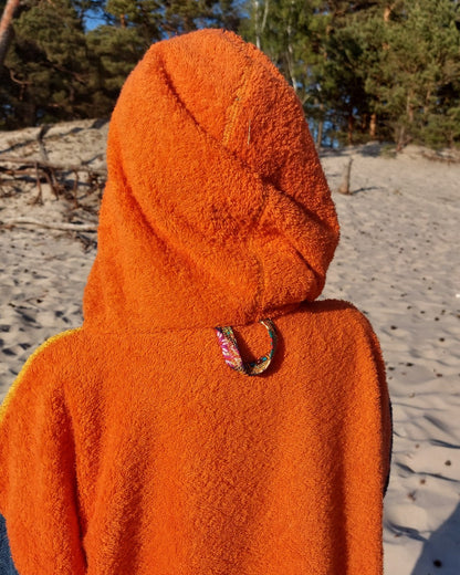 Ponczo kąpielowe Lollypop - bawełna frotte