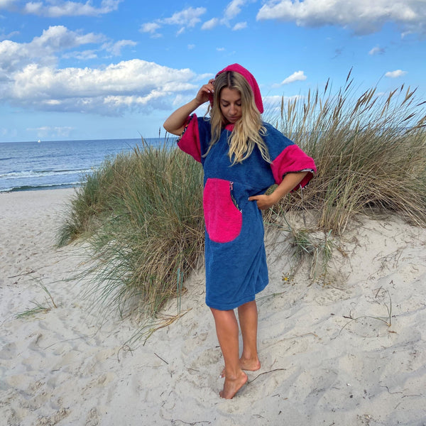 Design your own cotton terry cloth poncho