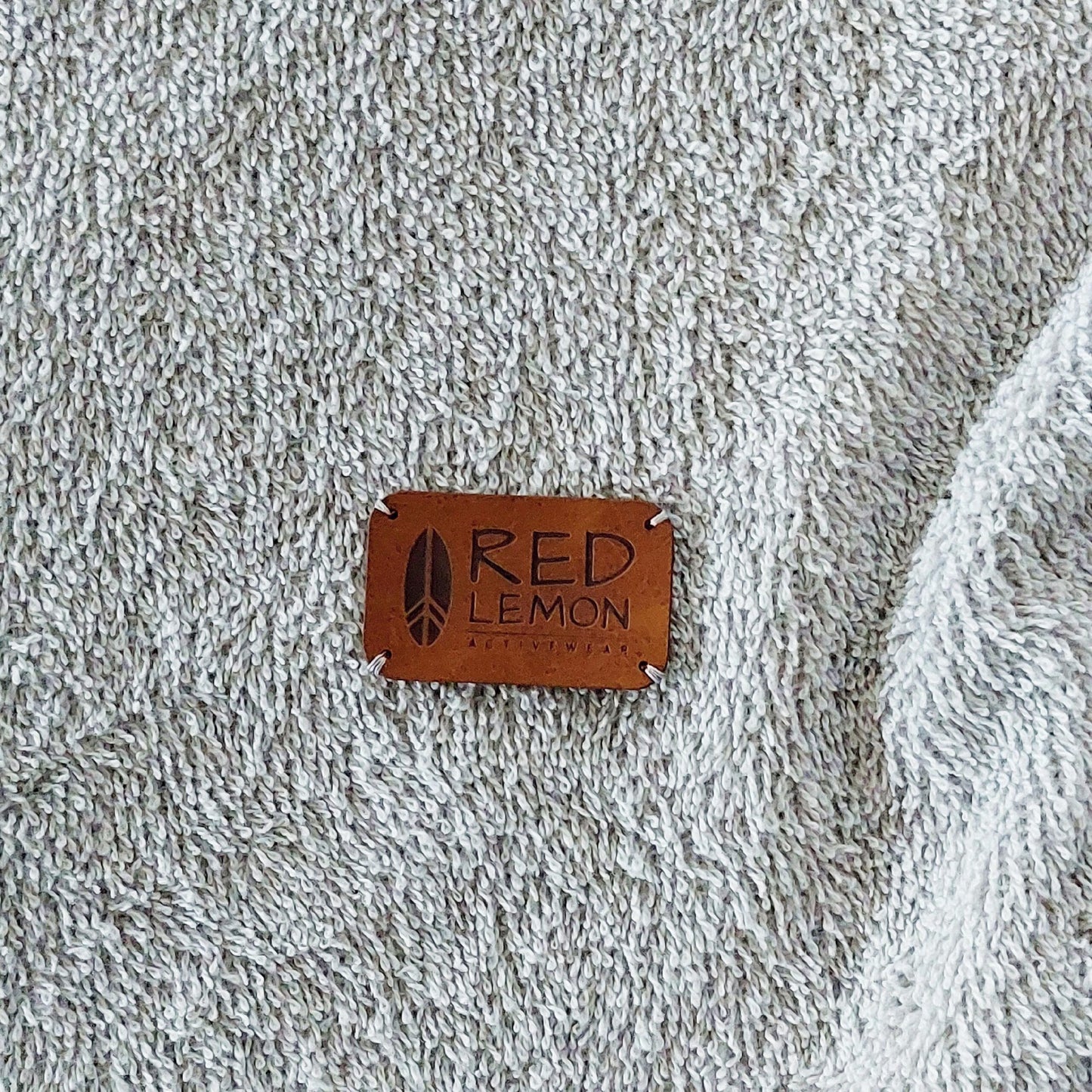 Surf Ponczo Gray Mint - bawełna frotte