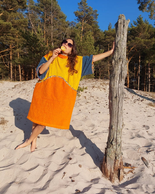 Lollypop Badeponcho – Frotteebaumwolle