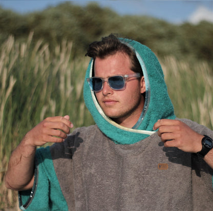 Bawełniane Surf Ponczo - James Green