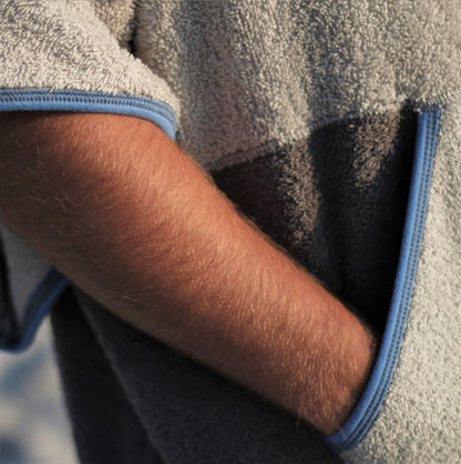 Surf Ponczo Blue Sailor - bawełna frotte