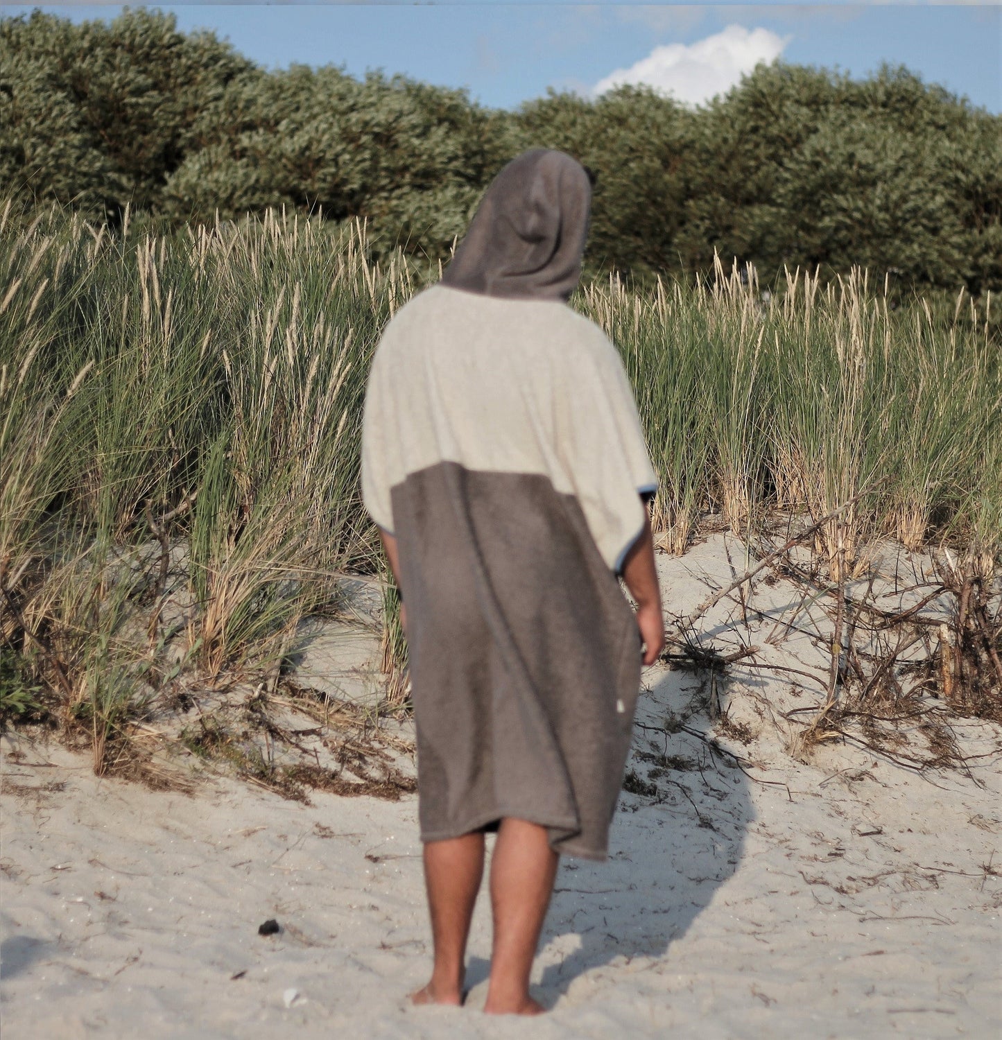 Surf Ponczo Blue Sailor - bawełna frotte