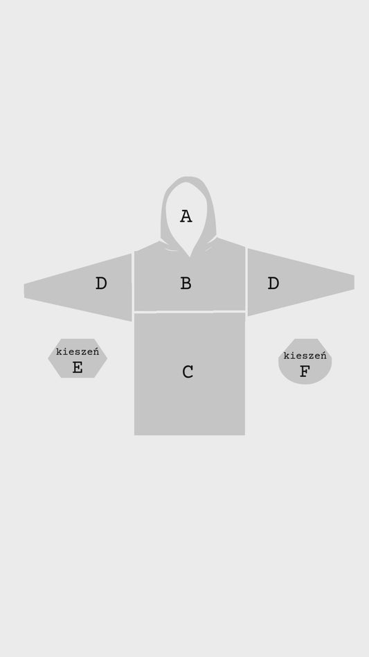 Zaprojektuj swoje ponczo z bawełny frotte