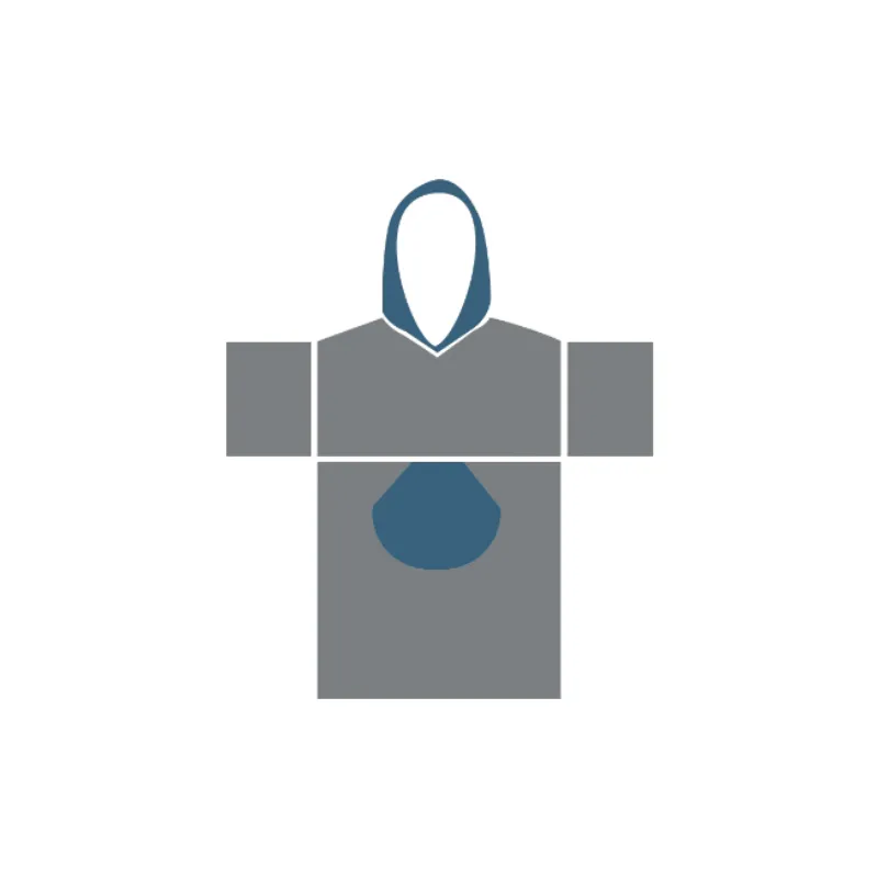 Zaprojektuj swoje ponczo z bawełny frotte